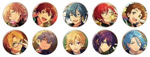 グッズ バッチ あんさんぶるスターズ Shuffleコレ缶バッジ Atoz Xxveil Idol Side 再販 アニメイト