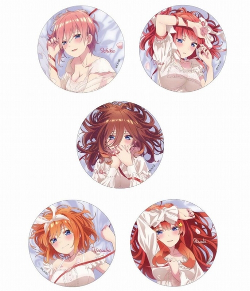 グッズ-バッチ】五等分の花嫁∬ 描き下ろし缶バッジ5個セット 