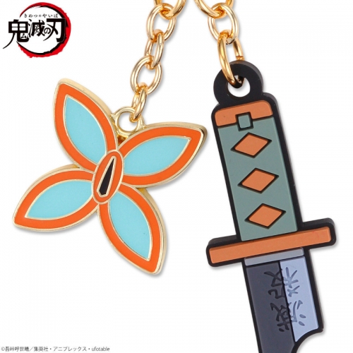 グッズ キーホルダー 鬼滅の刃 日輪刀キーチェーン 胡蝶しのぶ 再々販 アニメイト