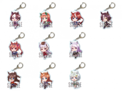 グッズ キーホルダー ウマ娘 プリティーダービー トレーディングアクリルキーホルダー 再々販 アニメイト