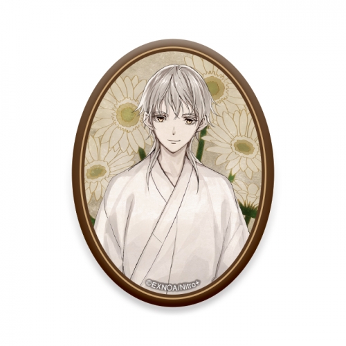 グッズ バッチ 刀剣乱舞 Online 華こよみ絵巻 缶バッジ 鶴丸国永 再販 アニメイト