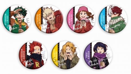 グッズ バッチ 僕のヒーローアカデミア 休日 トレーディング缶バッジ 再販 アニメイト