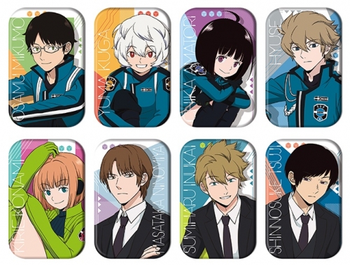 グッズ-バッチ】ワールドトリガー まるかくカンバッジvol.1【再販  