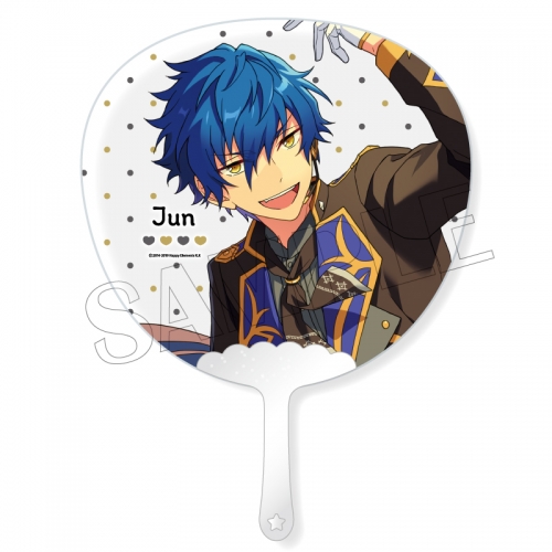 グッズ うちわ あんさんぶるスターズ フレフレスケルトンうちわ 21 漣ジュン 再販 アニメイト