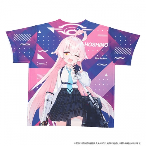 グッズ-Tシャツ】ブルーアーカイブ フルグラフィックTシャツ/A:ホシノ 