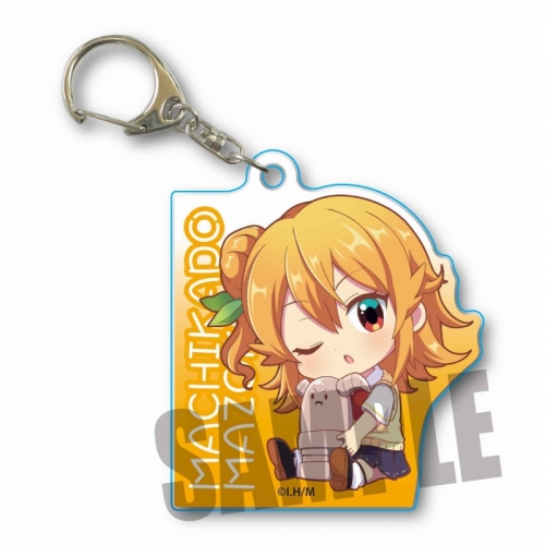 グッズ キーホルダー まちカドまぞく ぎゅぎゅっとアクリルキーホルダー 陽夏木 ミカン 再販 アニメイト