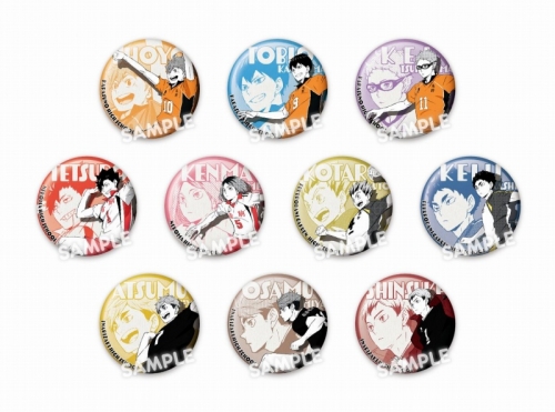 グッズ-バッチ】ハイキュー!! ジャンプ! トレーディング缶バッジ【再販 