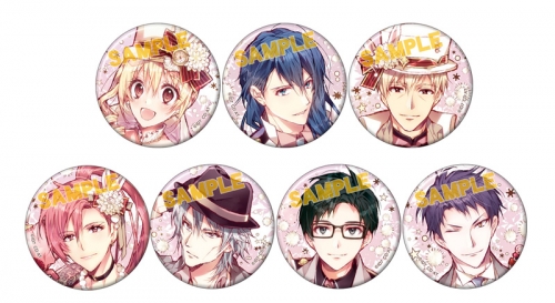 グッズ バッチ アイドリッシュセブン キャラバッジコレクション 4周年記念ビジュアル 再販 アニメイト