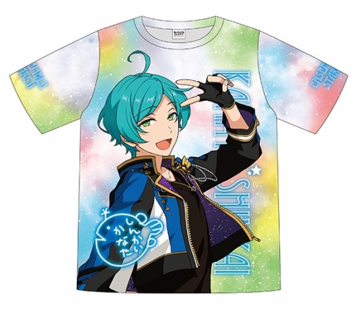 グッズ Tシャツ あんさんぶるスターズ フルグラフィックtシャツ 10 深海奏汰 再々販 アニメイト