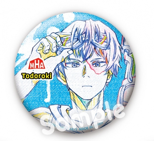 グッズ バッチ 僕のヒーローアカデミア ヒーロー缶バッジ10 再販 アニメイト