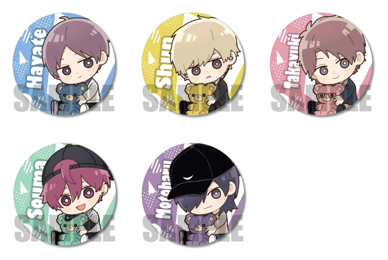 【グッズ-バッチ】クールドジ男子 トレーディング缶バッジ /ぎゅぎゅっと【再販】