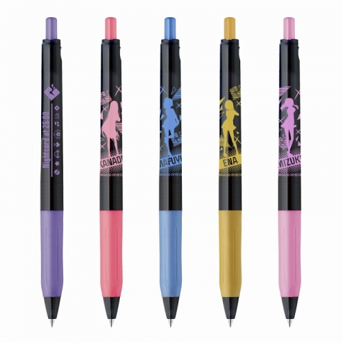 グッズ ボールペン プロジェクトセカイ カラフルステージ Feat 初音ミク サラサクリップ カラーボールペン 5本セット 25時 ナイトコードで 再々販 アニメイト