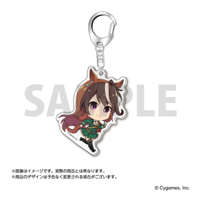 【グッズ-キーホルダー】ウマ娘 プリティーダービー キャラぷち アクリルキーホルダー 第1弾 シンボリルドルフ【再販】