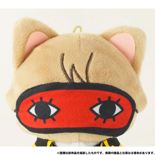 グッズ キーホルダー 銀魂 Withcatアイマスク付きぬいぐるみキーホルダー 沖田総悟 再販 アニメイト