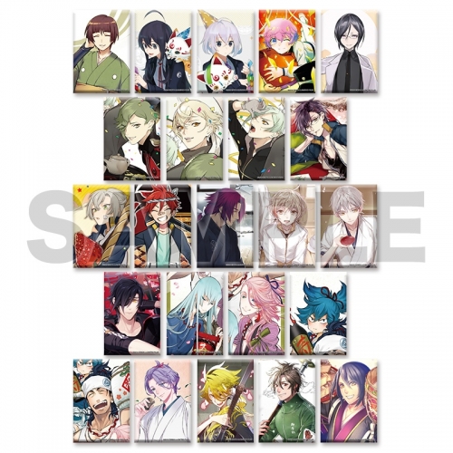 グッズ-バッチ】刀剣乱舞ONLINE 絵巻スクエア缶バッジコレクション（一 