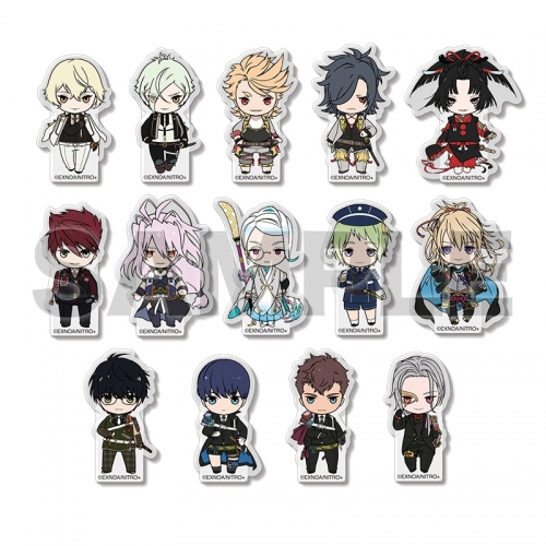 グッズ-クリップ】刀剣乱舞ONLINE ぽてだん！ アクリルクリップ 