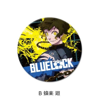 【グッズ-バッチ】ブルーロック 3way缶バッジ B (蜂楽 廻)【再販】