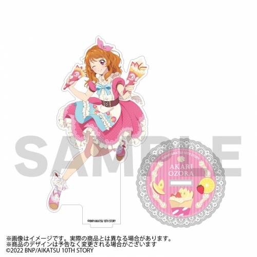 グッズ-スタンドポップ】『アイカツ！』×マリオンクレープ 描きおろし 