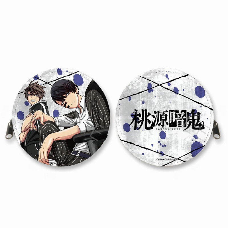 【グッズ-コインケース】桃源暗鬼 丸形コインケース B (四季&無人)【一般販売分】