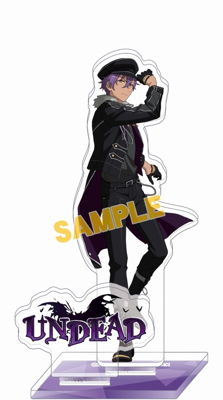 あんスタ☆カラ鉄☆UNDEAD【乙狩アドニス】ふにふにコースター型ストラップ 