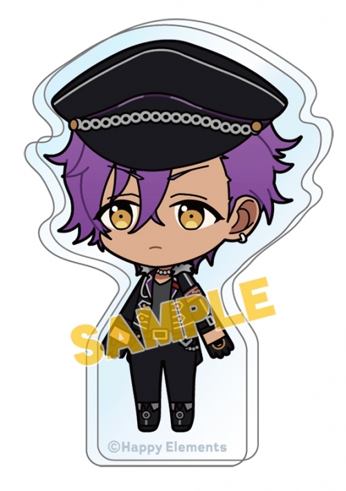 あんスタ☆カラ鉄☆UNDEAD【乙狩アドニス】ふにふにコースター型ストラップ