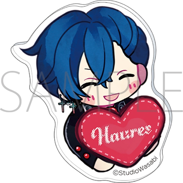 【グッズ-バッチ】悪魔執事と黒い猫 おなまえアクリルバッジ/ハウレス【三次受注】