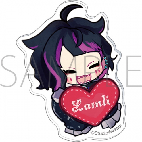 グッズ-バッチ】悪魔執事と黒い猫 おなまえアクリルバッジ/ラムリ 