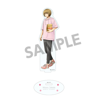 【グッズ-スタンドポップ】ワールドトリガー 描き下ろしアクリルフィギュア 時枝充 日常 ver.【再販】