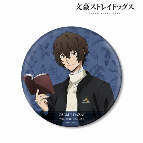 グッズ-バッチ】文豪ストレイドッグス 描き下ろしイラスト 太宰治 冬の 