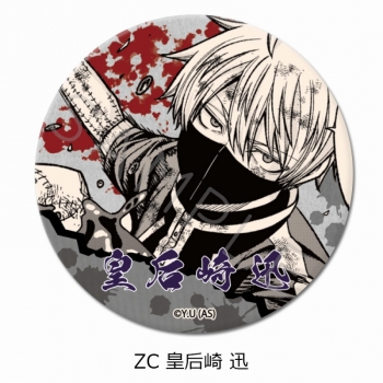 グッズ-バッチ】桃源暗鬼 丸型缶バッジ(57mm)【アニメイト限定】【再販 