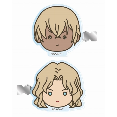 【グッズ-ヘアバンド】名探偵コナン 前髪クリップ -フェイス- バーボン&ベルモット【再販】
