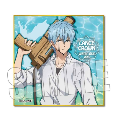 【グッズ-色紙】マッシュル-MASHLE- ミニ色紙 ランス・クラウン 水鉄砲ver.【再販】