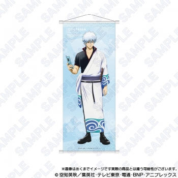 グッズ-タペストリー】銀魂 B2半裁タペストリー 携帯電話ver. 坂田銀時【再販】 | アニメイト 銀魂　銀時　サスペンスシリーズ　タペストリー　未開封