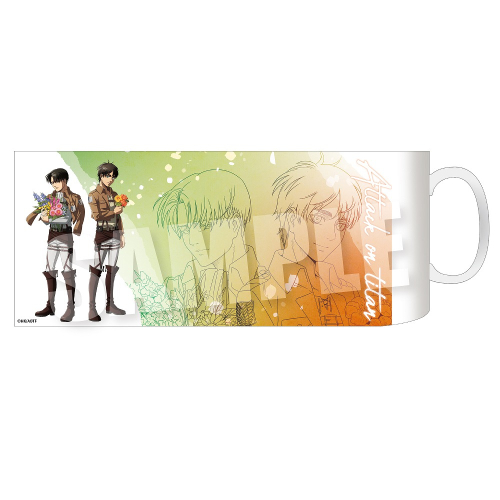 グッズ-マグカップ】進撃の巨人 マグカップ 《past and future ver 