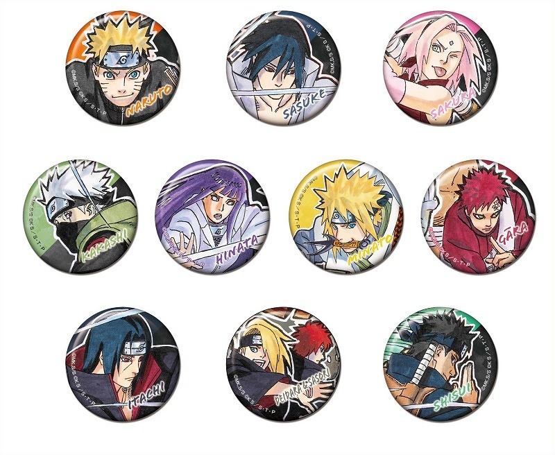 【グッズ-バッチ】NARUTO CANバッジ【再販】