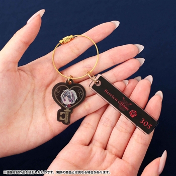 グッズ-キーホルダー】悪魔執事と黒い猫 鍵型アクリルチャーム 