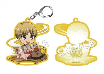 グッズ-キーホルダー】進撃の巨人 アクリルキーホルダー カップイン 