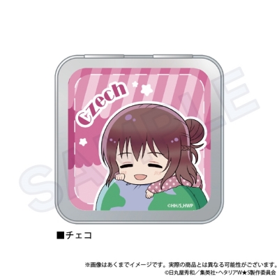 【グッズ-小物入れ】ヘタリア World★Stars ふわみんコレクション缶ケース チェコ【再販】
