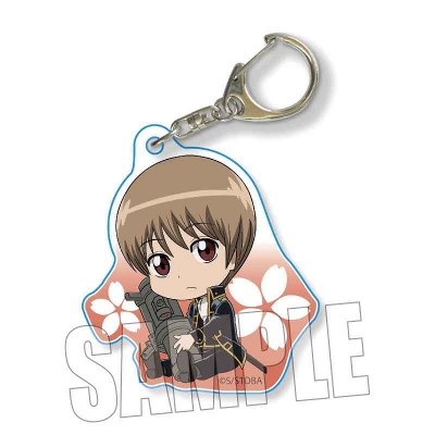 【グッズ-キーホルダー】銀魂 ぎゅぎゅっとアクリルキーホルダー 沖田 総悟【再販】