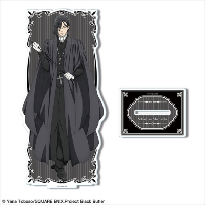 【グッズ-スタンドポップ】TVアニメ『黒執事 -寄宿学校編-』 アクリルスタンド デザイン01(セバスチャン・ミカエリス)【再販】