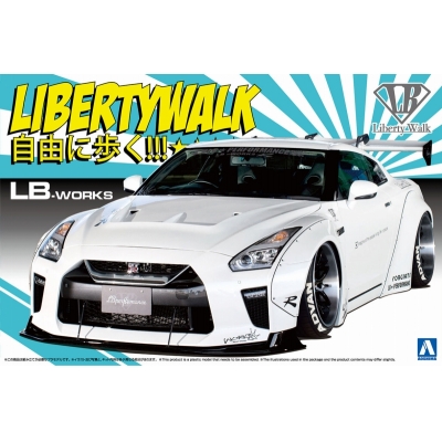 【プラモデル】リバティーウォーク No.11 LB★ワークス R35 GT-R type 1.5 1/24【再販】