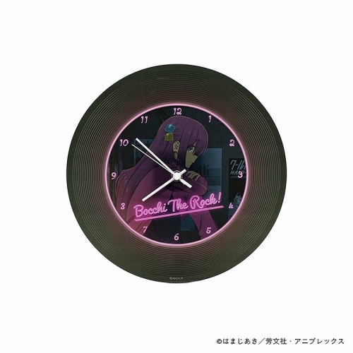 グッズ-時計】ぼっち・ざ・ろっく！ アクリル壁掛時計・後藤ひとり 