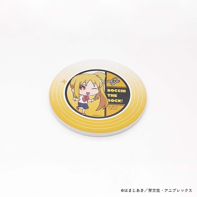 【グッズ-コースター】ぼっち・ざ・ろっく! レコード風コースター・デフォルメ・伊地知虹夏【再販】