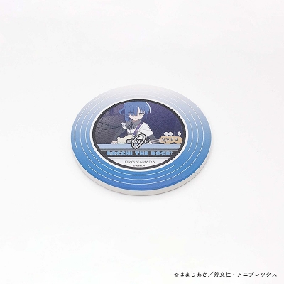 【グッズ-コースター】ぼっち・ざ・ろっく! レコード風コースター・山田リョウ【再販】