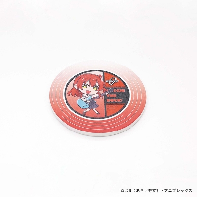 【グッズ-コースター】ぼっち・ざ・ろっく! レコード風コースター・デフォルメ・喜多郁代【再販】