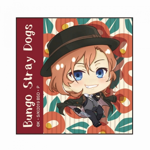 グッズ-バッチ】文豪ストレイドッグス ぽぷきゃら スクエア缶バッジ  