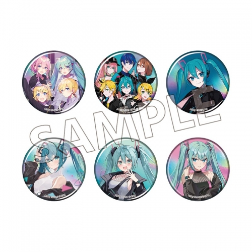 グッズ-バッチ】初音ミク モデル 描き下ろし 缶バッジセット | アニメイト