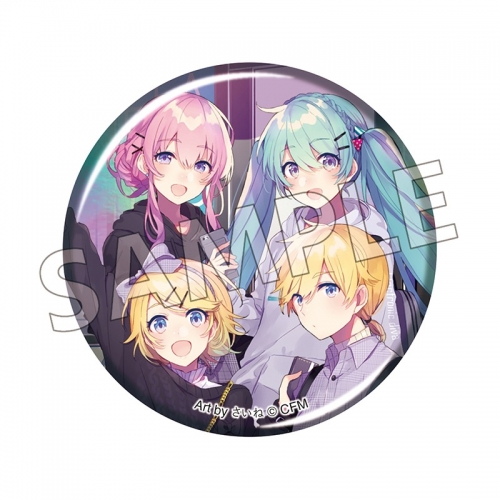グッズ-バッチ】初音ミク モデル 描き下ろし 缶バッジセット | アニメイト