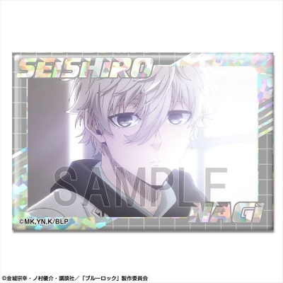 【グッズ-バッチ】劇場版 ブルーロック -EPISODE 凪- ホログラム缶バッジ デザイン10(凪 誠士郎/A)【再販】