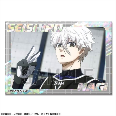 【グッズ-バッチ】劇場版 ブルーロック -EPISODE 凪- ホログラム缶バッジ デザイン12(凪 誠士郎/C)【再販】